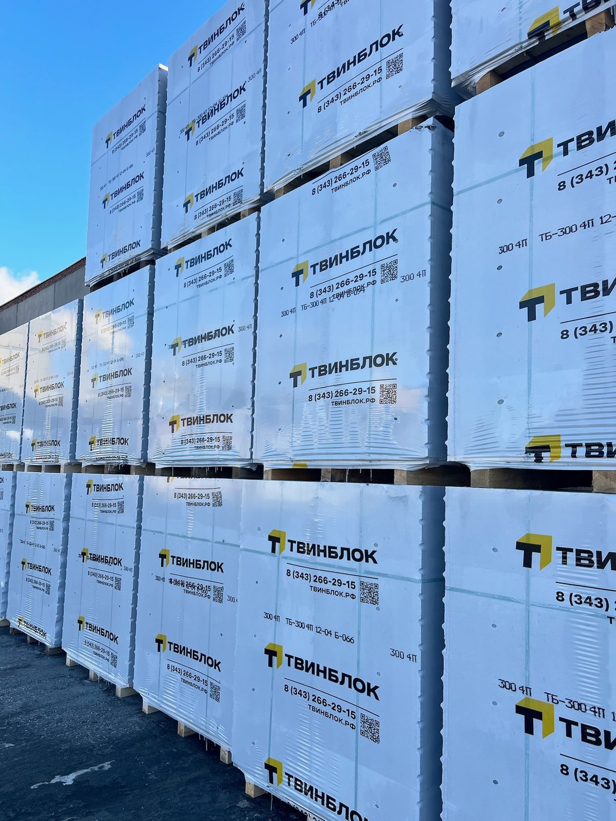 Газобетон ТВИНБЛОК D400 В2.5 625х200х250